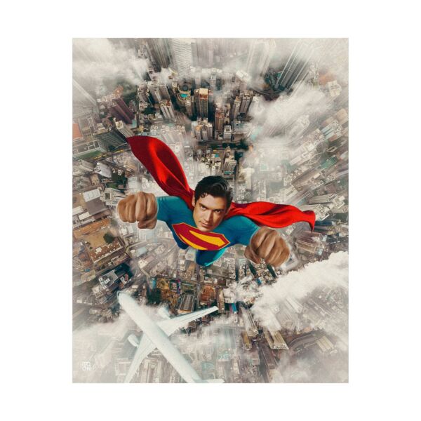 Superman 3 Vertical Poster | DC Art Print for Fans - Image 2