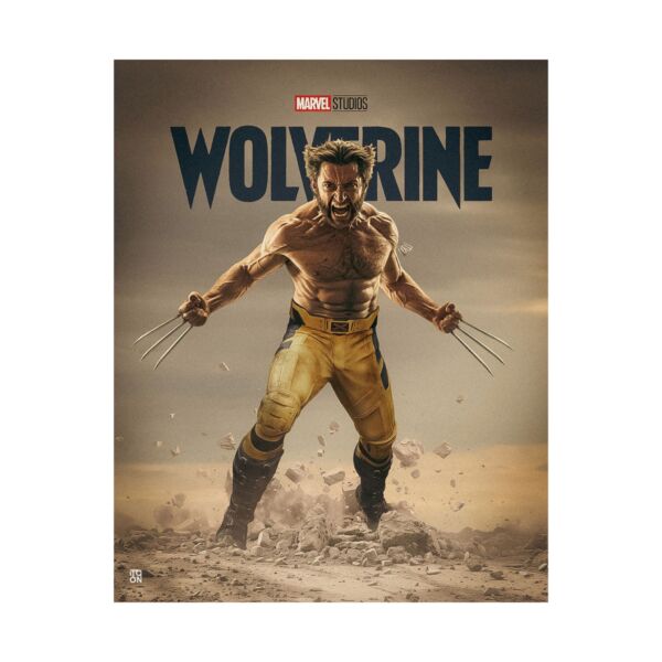 Wolverine Vertical Poster 2 | Marvel Art Print for Fans